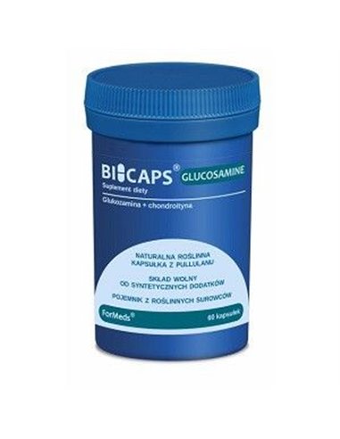 Bicaps Glukosamín (Glukozamín + chondroitín), 60 kapsúl