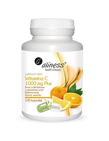 Vitamín C 1000 mg Plus, 100 kapsúl
