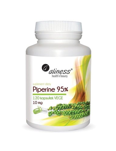 Piperín 95% 10 mg, 120 kapsúl
