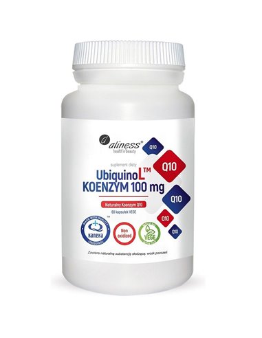 UbiquinoL KANEKA Natural KOENZYM 100 mg, 60 kapsúl