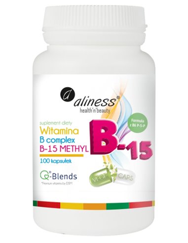 Vitamín B komplex B-15 metyl, 100 kapsúl