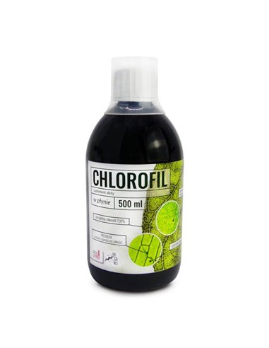 Tekutý chlorofyl 500 ml