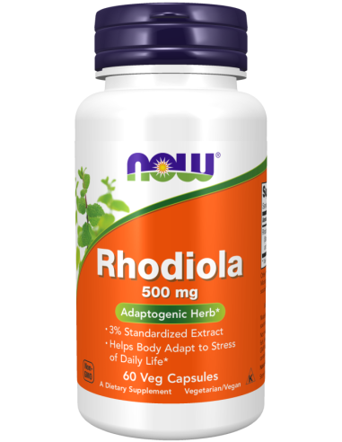 Rozchodnica ružová (Rhodiola rosea) 500 mg, 60 zeleninových kapsúl