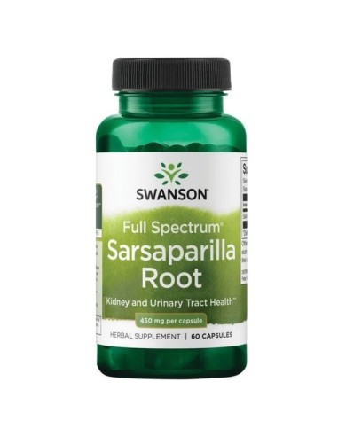 Sarsaparilla (Smilax) 450 mg, 60 kapsúl