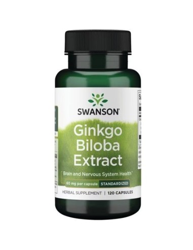 Extrakt z Ginkgo Biloba 60 mg 120 kapsúl